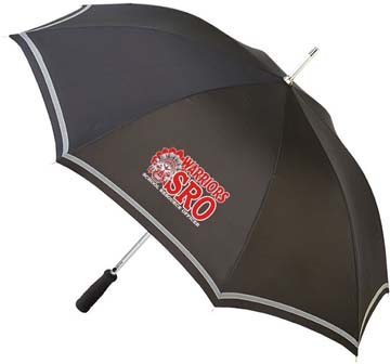 Ultra Light Midsize Auto Open Safety Umbrella - 48 Inches